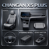 Nouveau kit de système de freinage Changan X5 Plus : plaquettes de frein, étrier, réservoir de liquide de frein, pièces automobiles