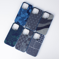 Étui de protection fin et respirant en jean pour iPhone 17 16 15 14 13 12 Pro Max