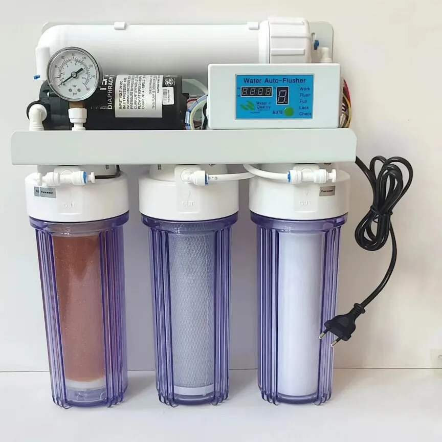 5 Stufen RO Wasserfilter system Wasser auf bereiter Ro-System Umkehrosmose anlage für den Haushalt