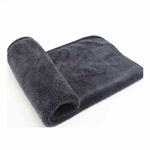 Serviette de nettoyage spéciale en velours corail tissé simple face 500G pour le nettoyage des voitures et des surfaces. - Product Image 4