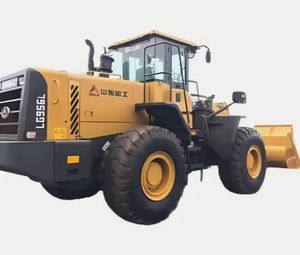 Cargador de ruedas de segunda mano SDLG Maquinaria de construcción LG956L cargador de ruedas a la venta 5 ton S Cargador frontal grande - Product Image 3