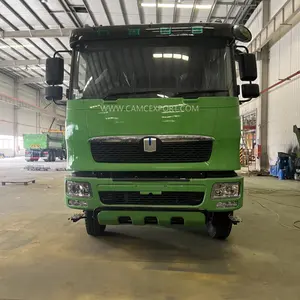 CAMC 브랜드 판매 ev 트럭 H9 8*4 전기 팁 트럭 환경 친화적 인 새로운 에너지 트럭