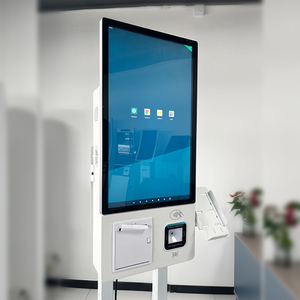 Sistema <span class=keywords><strong>POS</strong></span> de Quiosco Autoservicio de 21.5'' para Restaurante KFC, Impresora Térmica, Escáner de Código QR, SDK, Pantalla Táctil Capacitiva - Product Image 3