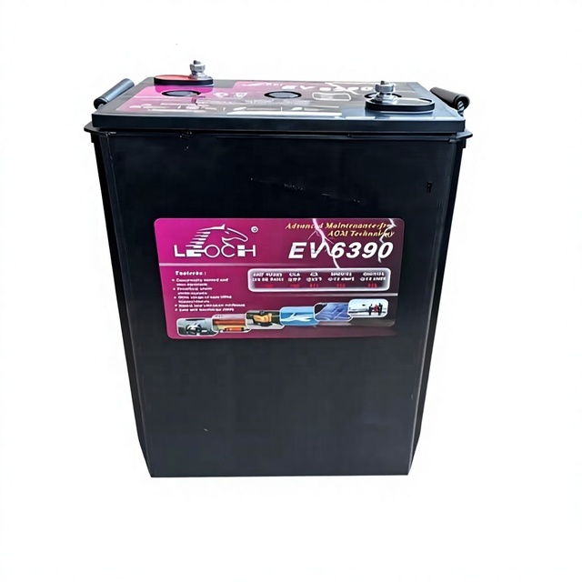 6V390AH Lead-acid Battery for Crane Electric Forklift Acid Battery Free Maintenance Clean Terminals for Forklift Replacement