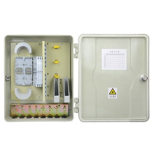 Grandes boîtes <span class=keywords><strong>de</strong></span> distribution murales à fibres optiques étanches 48 96 cœurs SMC pour extérieur pour FTTH SC Unicom Mobile Optimal for Mobile - Product Image 1