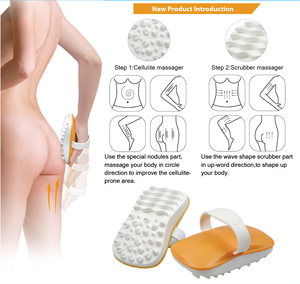 เครื่องนวดร่างกายแบบพกพาเอบีเอส/ทีพีอาร์เครื่องนวดไขมันป้องกันการเกิดเซลลูไลท์แบบเต็มตัวใช้ BP-334โลโก้สีที่กำหนดเอง - Product Image 4