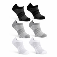 Chaussettes de sport invisibles haut de gamme en coton respirant avec maille, chaussettes courtes pour baskets, haute performance, antidérapantes, chaussettes de cheville