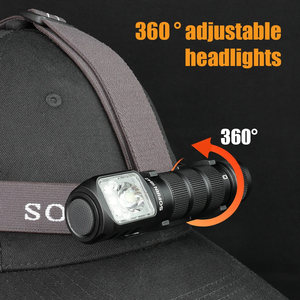 <strong>SOFIRN</strong> <strong>HS42</strong> Cheap Head Lamps LED Hiking Headlamps Small Customized LED Head Lamps Spotlight &amp; Floodlight Flashlight - Product Image 3
