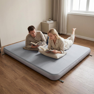 <span class=keywords><strong>Matelas</strong></span> pneumatique épais en PVC Drop Stitch de 1,2 m, avec pompe à air intégrée, grande capacité de charge, support stable, pour extérieur, SUV et voyage - Product Image 1