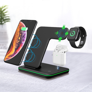 Nuevo cargador inalámbrico con diseño especial cargador inalámbrico Qi de carga de teléfono celular - Product Image 2
