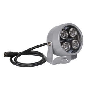 Luci LED CCTV a 4 Array, Illuminatore IR a Infrarossi Impermeabile per Visione Notturna, Luce di Riempimento per Telecamere IP - Product Image 3