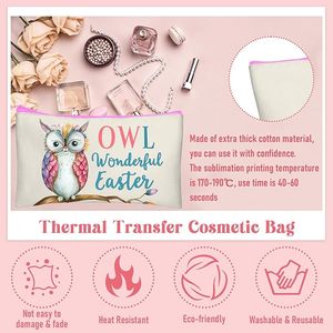 Custom Canvas <b>Bag</b> Zipper Pouch Makeup <b>Bags</b> Bulk Canvas Pencil Pouch with Sturdy Zipper Cosmetic <b>Bag</b> <b>Travel</b> <b>Toiletry</b> <b>Bag</b> - Product Image 5