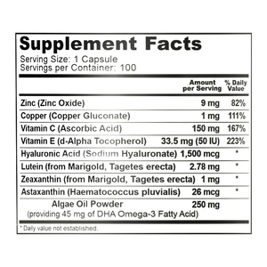 Capsules de vision de qualité supérieure en gros pour OEM – Soulagement de la fatigue oculaire et soutien de la vue – Complément de lutéine pour la santé oculaire des adultes (60 gélules) - Product Image 4