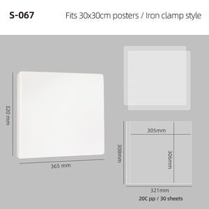 Carpeta de Anillas RINGNOTE Blanca de 30*30cm, de Alta Calidad, Popular, de Gran Capacidad, para Fotografía de Ídolos de Kpop, Música, Películas, Arte - Product Image 2