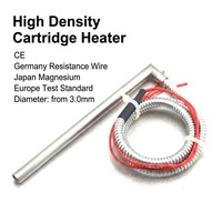 Cartouche chauffante 110V 800W en acier inoxydable, élément chauffant haute température