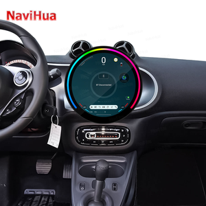 วิทยุติดรถยนต์ NaviHua ดีไซน์ใหม่ หน้าจอสัมผัส 12 นิ้ว ระบบแอนดรอยด์ มัลติมีเดีย รองรับ Carplay เครื่องเล่น DVD หน้าจอสัมผัส สเตอริโอ สำหรับรถเบนซ์ สมาร์ท ปี 2014 - Product Image 2