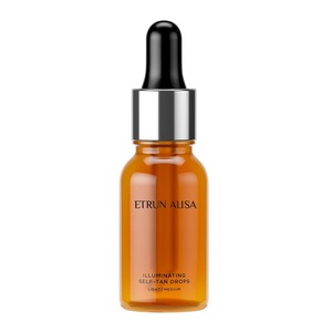 ETRUN ALISA Gouttes autobronzantes à marque privée avec huile de graines, vitamine E, sans sulfate, sans cruauté animale, parfum naturel pour un bronzage corporel personnalisé - Product Image 1