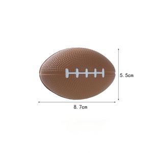 Custom Logo Printed Pu <b>Foam</b> <b>Rugby</b> <b>Ball</b> Anti Stress American Football Promotional Gifts for Kids - Product Image 2