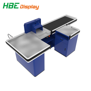 Combination Double Sided <strong>Checkout</strong> <strong>Counter</strong> for Shopping Center and Supermarket - Product Image 6