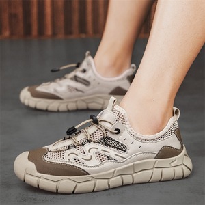 Chaussures décontractées respirantes en maille grande taille pour sports de plein air et randonnée – Idéales pour la marche et le style - Product Image 2
