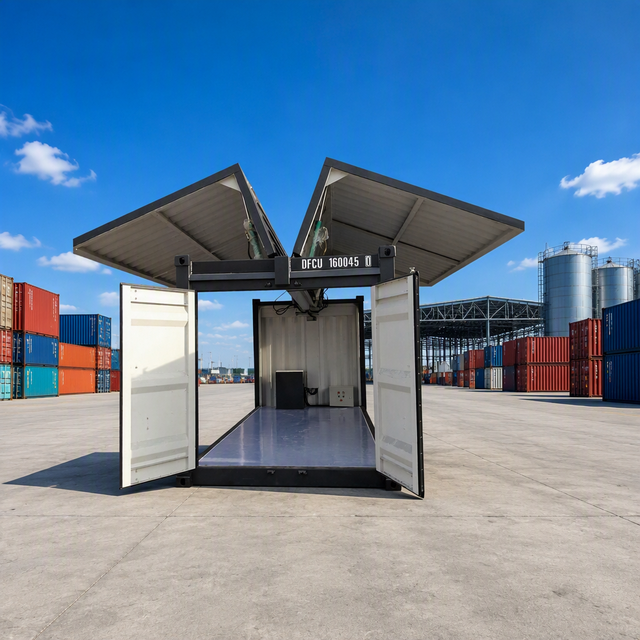 DFC Manufacturer Price Big Capacity 29CBM  ISO9001 Certified 20ft Side Open Door Dry Storage Container