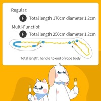 Fournitures pour animaux de compagnie usine refonte meilleure vente chien Slip plomb pour la formation corde ronde chien formation collier laisse laisse pour animaux de compagnie