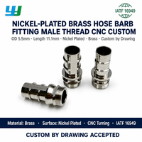 Raccord de tuyau à filetage mâle en acier inoxydable à plusieurs dents, usinage CNC de précision, connecteur rapide