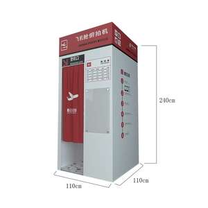 Photomaton en libre-service pour cabine d'avion, métal, tout-en-un, écran tactile HD, smartphones, appareil photo, Wi-Fi activé, impression DNP - Product Image 3