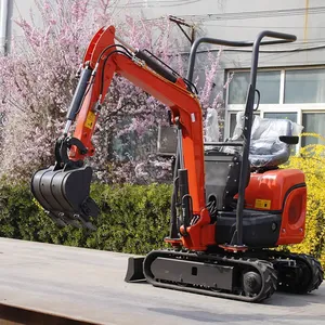 Mini-excavatrice sur chenilles <span class=keywords><strong>Rhino</strong></span> 1 tonne haute performance XN12 avec pompe moteur et engrenage - Prix bas à vendre - Product Image 5
