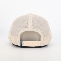Gorra deportiva de algodón clásica personalizada con parche tejido, gorro de malla hecho de poliéster para uso en pesca de rendimiento informal al aire libre