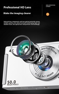 Alta Definição 48 Milhões de Pixel <span class=keywords><strong>Kids</strong></span> Digital Mini DSLR Toy <span class=keywords><strong>Camera</strong></span> Profissional 4K com CMOS Imaging Sensor - Product Image 5