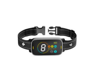 Collar de Adiestramiento Eléctrico para Perros AD-S05 Personalizado de Fábrica, Recargable, Impermeable IPX7, <span class=keywords><strong>Anti</strong></span>-Ladridos, Pantalla LCD, Más de 20 Horas de Duración de la Batería - Product Image 1