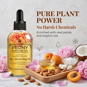 <span class=keywords><strong>Aceite</strong></span> Multiusos para Rostro, Cuerpo y Cabello, Hidrata <span class=keywords><strong>la</strong></span> Piel, Restaura el Brillo con <span class=keywords><strong>Aceite</strong></span> <span class=keywords><strong>de</strong></span> <span class=keywords><strong>Coco</strong></span> y Durazno y Vitamina E - Product Image 3
