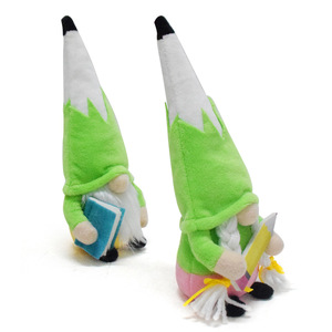 Décorations créatives de la saison de rentrée <span class=keywords><strong>scolaire</strong></span> transfrontalière : Figurine de gnome sans visage en polyester, style Rudolph l'Elfe, pour crayons d'école - Product Image 2