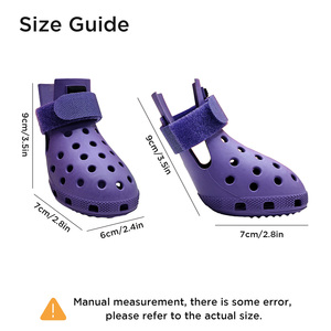 Adjustable Strap Dog <strong>Rain</strong> Booties Easy-Clean Non-Slip Waterproof Beach Outdoor Pet <strong>Boot</strong> in Cute Luxury Style - Product Image 4