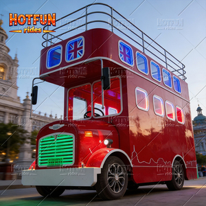 <span class=keywords><strong>Bus</strong></span> touristique électrique de luxe à deux étages pour parc d'attractions, modèle London Sightseeing <span class=keywords><strong>Bus</strong></span>, à vendre - Product Image 2