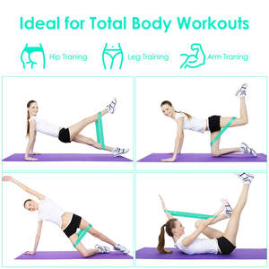 Encci Juego de Bandas de Resistencia de Goma Resistentes YC Unisex para Yoga, Entrenamiento Físico, Ejercicios Asistidos, Tubo de Ejercicio, Gimnasio en Casa - Product Image 4