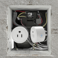 Tuya WLAN Smart Stecker 10A Intelligente Steckdose für USA Kanada Mexiko Peru Kolumbien - Kompatibel mit Alexa Google Home