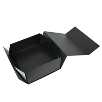 Couronne gagner plaine noir Kraft ondulé boîtes en carton d'expédition pliant Mailer cadeau et beauté maquillage Pack boîtes en papier avec gaufrage