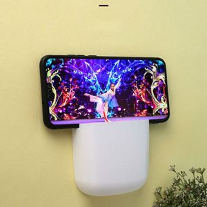 Boîte murale organisateur de stockage de <span class=keywords><strong>t</strong></span>élécommande pour climatiseur Tv support de prise de <span class=keywords><strong>t</strong></span>éléphone portable support de support - Product Image 5