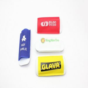Correa de sujeción para snowboard acolchada de EVA personalizada, correa de esquí de nailon con gancho y bucle, soporte para esquí de fondo, 57*137MM, soporte para esquí nórdico - Product Image 1