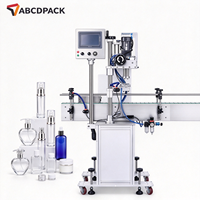 Capsuleuse automatique en acier inoxydable sanitaire pour produits cosmétiques, lotions, shampoings et produits chimiques quotidiens