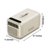Climatiseur SOG-1 Mini Refroidissement Été Moustiquaire Tente Climatisation Mobile 2300BTU 280W pour Maison Extérieur Camping