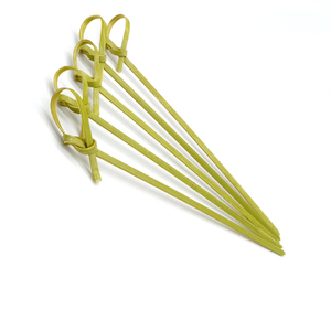 Palillos de Bambú Desechables para Cócteles, Brochetas Biodegradables de Color Natural de 6-18 cm, Ecológicas - Product Image 3
