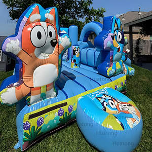 Bên Cho Thuê PVC Phim Hoạt Hình Nhà Bị Trả Lại Nhảy Lâu Đài Jumper Trampoline Trẻ Em Nhà Nảy Combo Nhà <span class=keywords><strong>Bouncy</strong></span> Cho Trẻ Em - Product Image 2