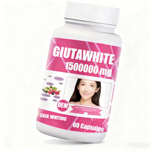 Cápsulas de L-glutatión de etiqueta privada, píldoras para apretar la piel, suplemento antienvejecimiento para blanquear la piel - Product Image 2