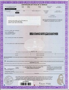 Certificado antifalsificación invisible UV de microtexto de marca de agua de alta calidad para automóviles o vehículos de F - Product Image 1