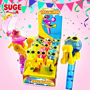 Caramelle all'ingrosso a forma di robot, lecca-lecca, caramelle dure, giocattolo, simpatico snack divertente per bambini, dolce gusto frutta, novità, regalo per feste, premio, dolcetto, zucchero - Product Image 5