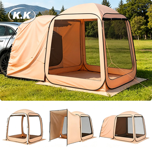 Tente de <span class=keywords><strong>camping</strong></span> portable Kawagebo Kamp (KK) pour hayon de SUV, installation facile, abri pop-up, auvent, gazebo - Product Image 3