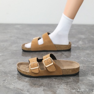 Personnalisation d'usine, personnalisation du logo, OEM, ODM, sandales d'été pour hommes, nouvelles sandales à enfiler, simples, décontractées, chaussures de plage pour couples, pour l'extérieur - Product Image 2